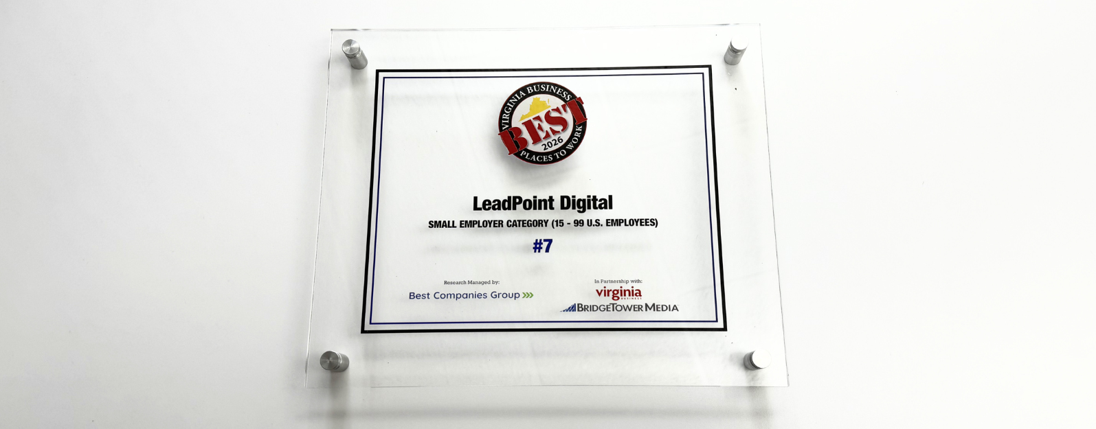 LeadPoint Digital Named 2026 Best Places to Work